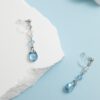 tohu-invisible-clip-on-earrings-crystal-d001b-blue1 澄海.無痛耳夾