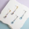 tohu-invisible-clip-on-earrings-crystal-d001l-purple6 澄海.無痛耳夾