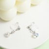 tohu-invisible-clip-on-earrings-crystal-d007s-silver2 雪人・無痛耳夾