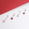tohu-invisible-clip-on-earrings-crystal-s004p-pink-heart5 粉櫻告白.無痛耳夾