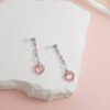 tohu-invisible-clip-on-earrings-crystal-s004p-pink-heart7 粉櫻告白.無痛耳夾