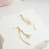 tohu-invisible-clip-on-earrings-pearl-d006g-gold3 銀河・無痛耳夾