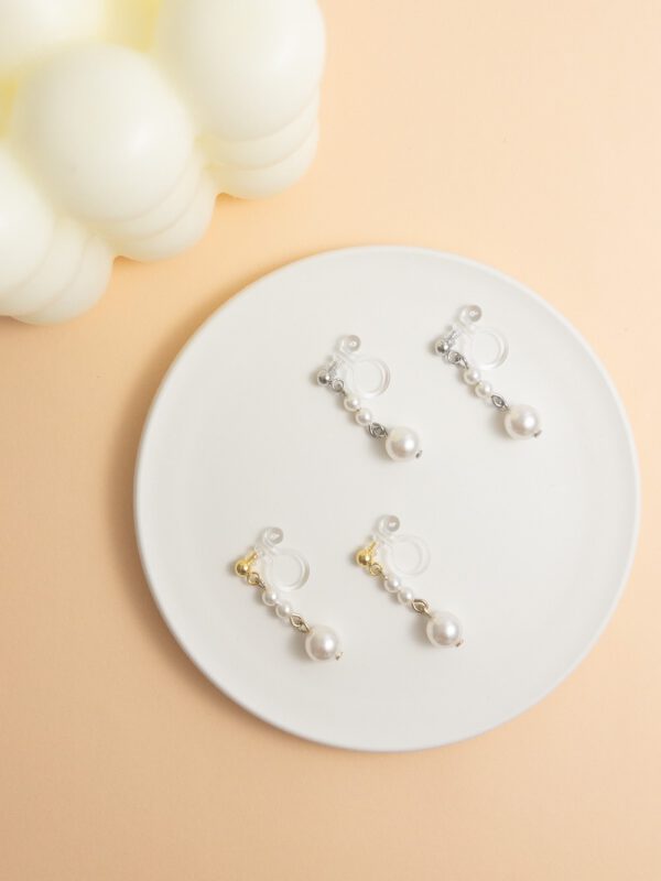 tohu-invisible-clip-on-earrings-pearl-s008g-gold1 溫柔珍珠・無痛耳夾