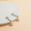 tohu-invisible-clip-on-earrings-pearl-s008s-silver1 溫柔珍珠・無痛耳夾