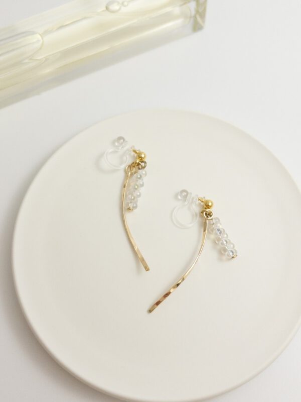 tohu-invisible-clip-on-earrings-s006g-gold6 微光流線・無痛耳夾